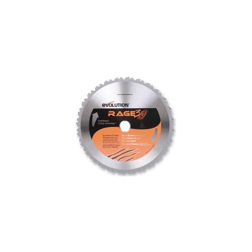 EVOLUTION (POWERTOOLS) - RAGEBLADE 255M - BLADE, M/PURPOSE, TCT, RAGE3, 255MM