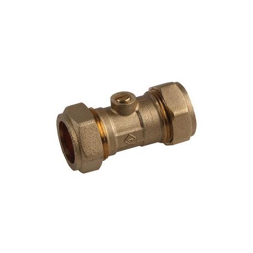 10030226 Isolating Valve, Brass, 15mm