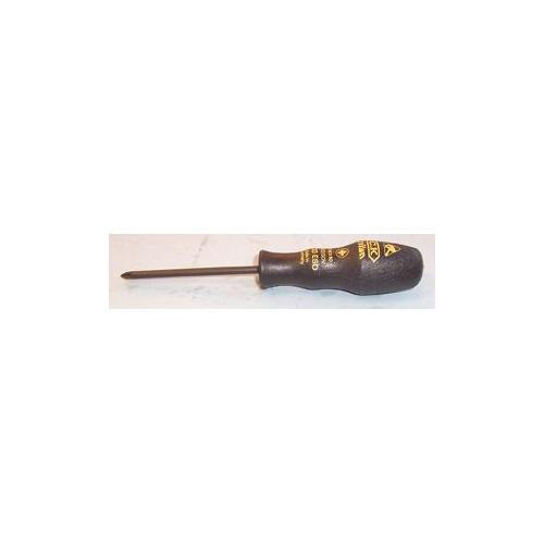 CK TOOLS - T4723ESD0 - ESD SCREWDRIVER POZI DRIVE NO0 X 60M