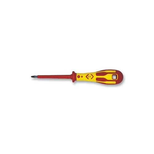CK TOOLS - T49143-2 - SCREWDRIVER, VDE, PZ 2