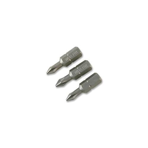 BITS, PHILIPS, 25MM, PH1, 3PK , WIHA , 07855