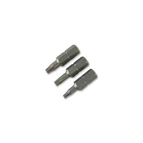 BITS, TORX, 25MM, T10, T15 T20, 3PK , WIHA , 07871
