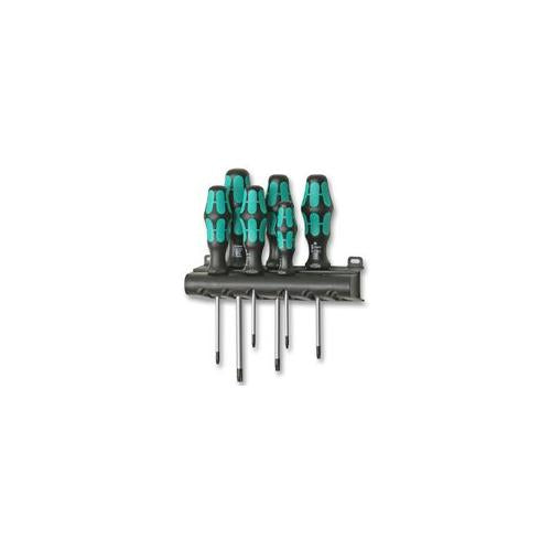 SCREWDRIVER SET, TORX, 6PC , WERA , 138250