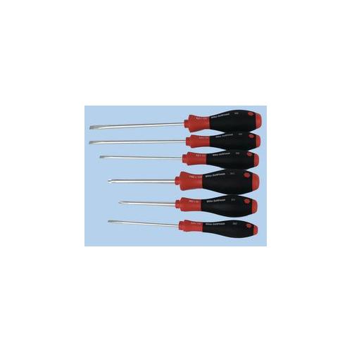 SCREWDRIVER SET, 6 PC (SL/PH) , WIHA , 302 HK6 SO