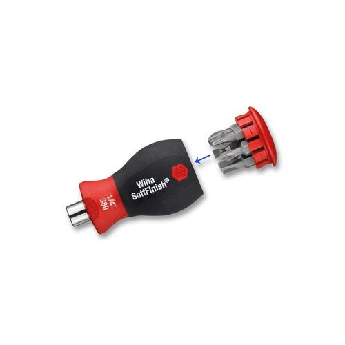 SCREWDRIVER, STUBBY, 6PC , WIHA , 33764