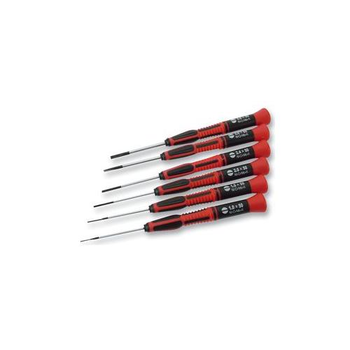 SCREWDRIVER SET, SLOTTED 6PC , MODELCRAFT , PSD1600