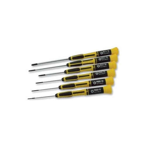 SCREWDRIVER SET, PHILIPS 6PC , MODELCRAFT , PSD1602