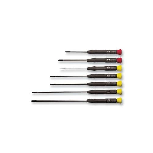 ESD 7 PIECE SCREWDRIVER SET , CK TOOLS , T4883X