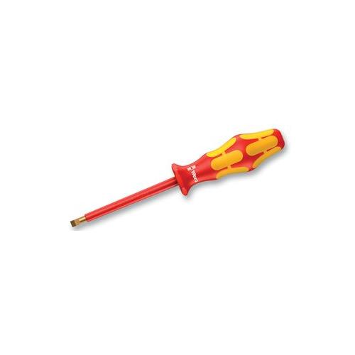 SCREWDRIVER, SLOT, VDE, 0.4X2.5X80MM , WERA , 006100