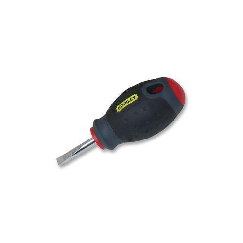 SCREWDRIVER, SLOTTED, 6.5 X 30MM (STUBBY) , STANLEY FAT MAX , 1-65-404