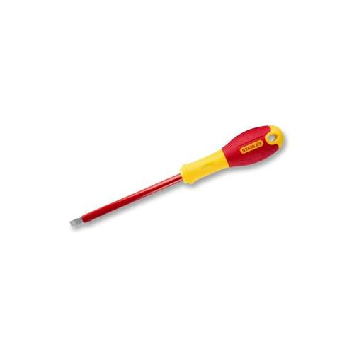 SCREWDRIVER, VDE, SLOTTED, 3.5X75MM , STANLEY FAT MAX , 1-65-411