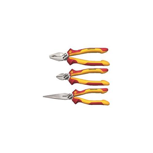38637 Wiha Plier Set, 3Pc, Vde