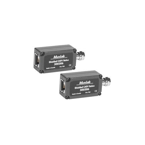 500306 - 2PK Muxlab Shielded Catv Balun Ii 2Pk