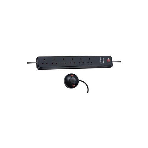 1159453616 Brennenstuhl Extension Socket Switched 6-Way 2M