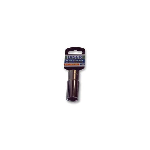 1962 - 3/8"DEEP CHROME SOCKET 19MM
