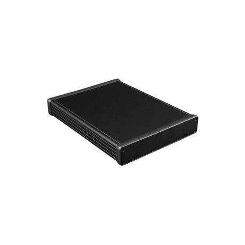 1455R2201BK Hammond Extruded Enclosure Black