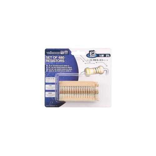 K/RES-E3 Velleman Sa Resistor Set Cf 1/4W 5% E3 480Pc