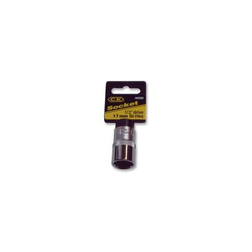 CK TOOLS - T4690M 17 - METRIC BI-HEX SOCKET