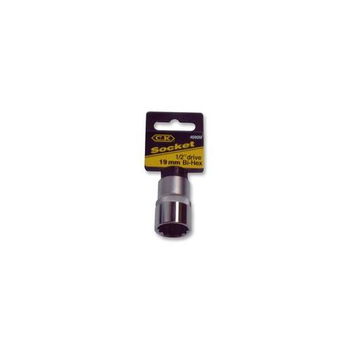 CK TOOLS - T4690M 19 - METRIC BI-HEX SOCKET