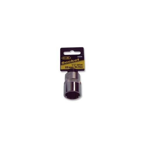 CK TOOLS - T4690M 22 - METRIC BI-HEX SOCKET