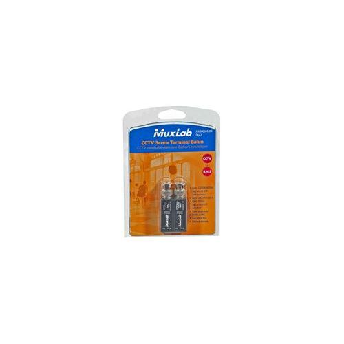 500009 - 2PK Muxlab Cctv Screw Terminal Balun 2Pk
