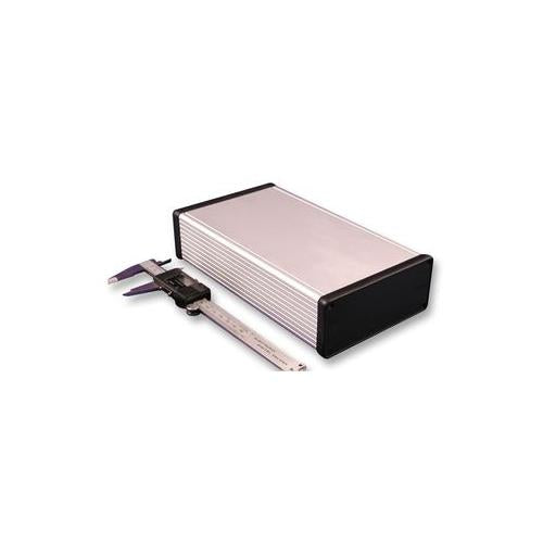 1455Q2202BK Hammond Extruded Enclosure Black