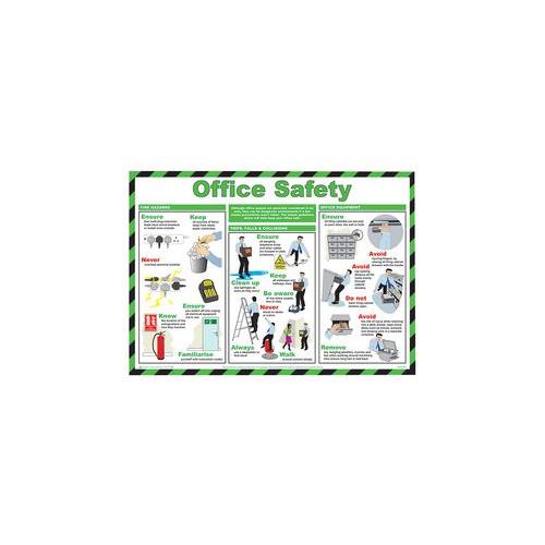 A580T Unbranded Poster Office Safety