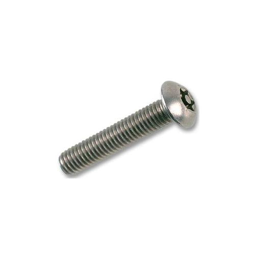 DURATOOL - TPTB36 - SCREW, T/P PIN TORX BUTTON M3X6 100 pk