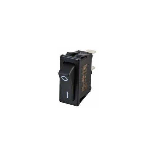 SX81111811210000 Molveno Rocker Switch 20A Blk 1/0 Sp Off-On