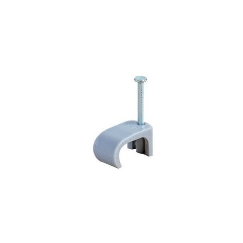 W793169/100 Concordia Technologies Cable Clips Dual T&E 10/16mm Grey 100/Pk