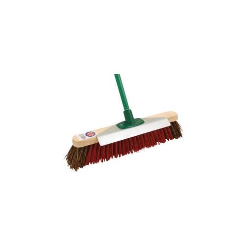 CD.16/BA/C4 Bentley 16" Scraper Brush Stiff Pvc Red+Handle