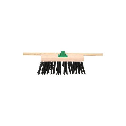 L.22/B/BKT/C4 Bentley 13" Brush Stiff Pvc Black With Handle