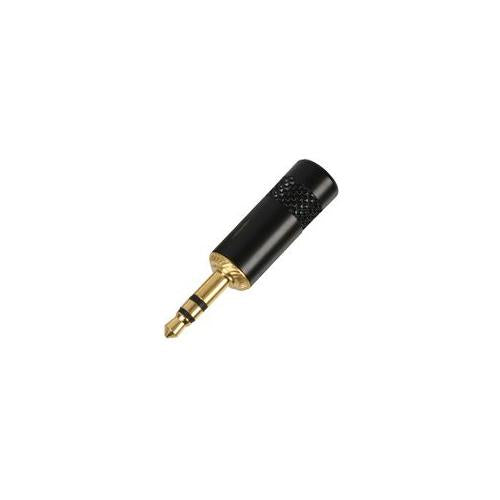 NYS231BG Rean Plug 3.5mm Stereo Black Metal Gold