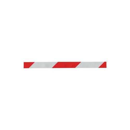 FLUO0011640192 Unbranded Reflective Tape Red/White 19mmx1.52M