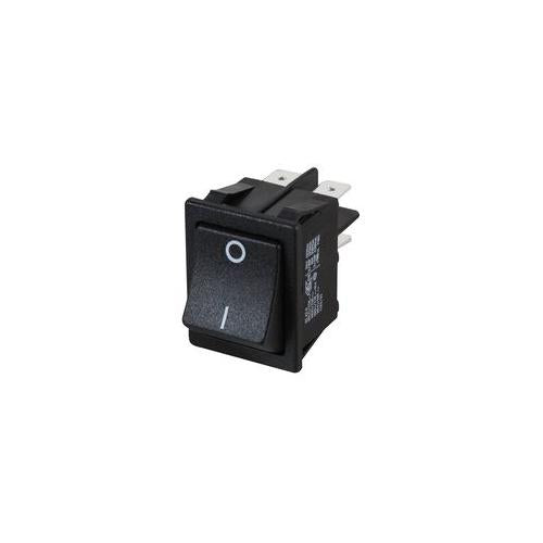 SX82112811210000 Molveno Rocker Switch 20A Blk 1/0 Dp Off-On