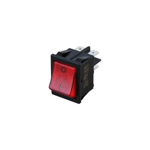 SX8211881G110000 Molveno Rocker Switch 20A Red Dp Off-On 1/0