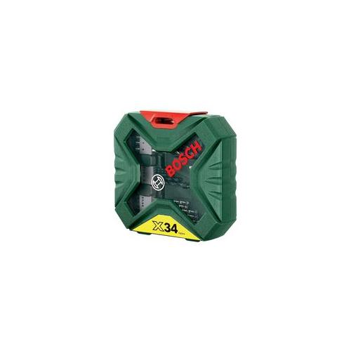 BIT SET, MINI X-LINE, 34 PIECE , BOSCH , 2607010608