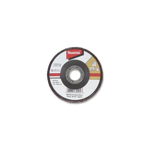 FLAP DISC 115MM Z80 GRIT , MAKITA , D