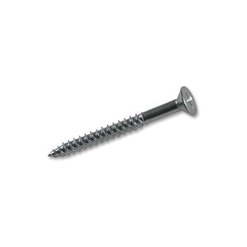 DURATOOL - CSK212ZP - COUNTERSUNK ZINC PLATED TWINTHREAD WOODSCREW 12x48.7mm 100 pk