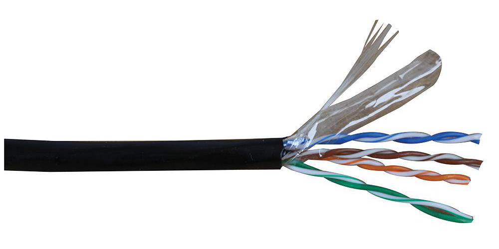 5ODSJ305M Pro Power Network Cable Outdoor Blk Utp 305M