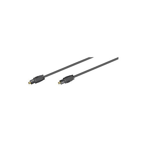 112.202UK Audio / Video Cable Assembly Toslink Plug Toslink Plug 8.20 Ft 2.5 M Black