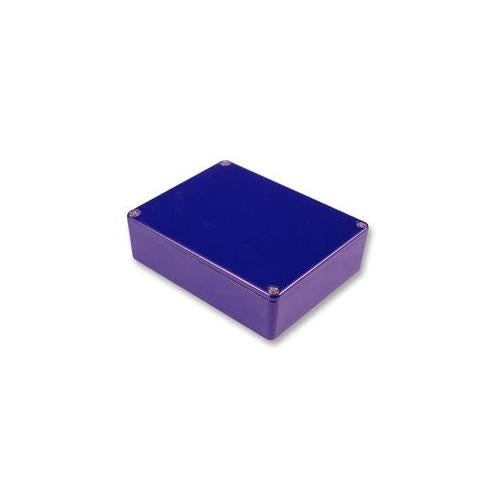 1590BBSCB Hammond Enclosure Instrument 120mm 94mm 42mm Aluminium Blue