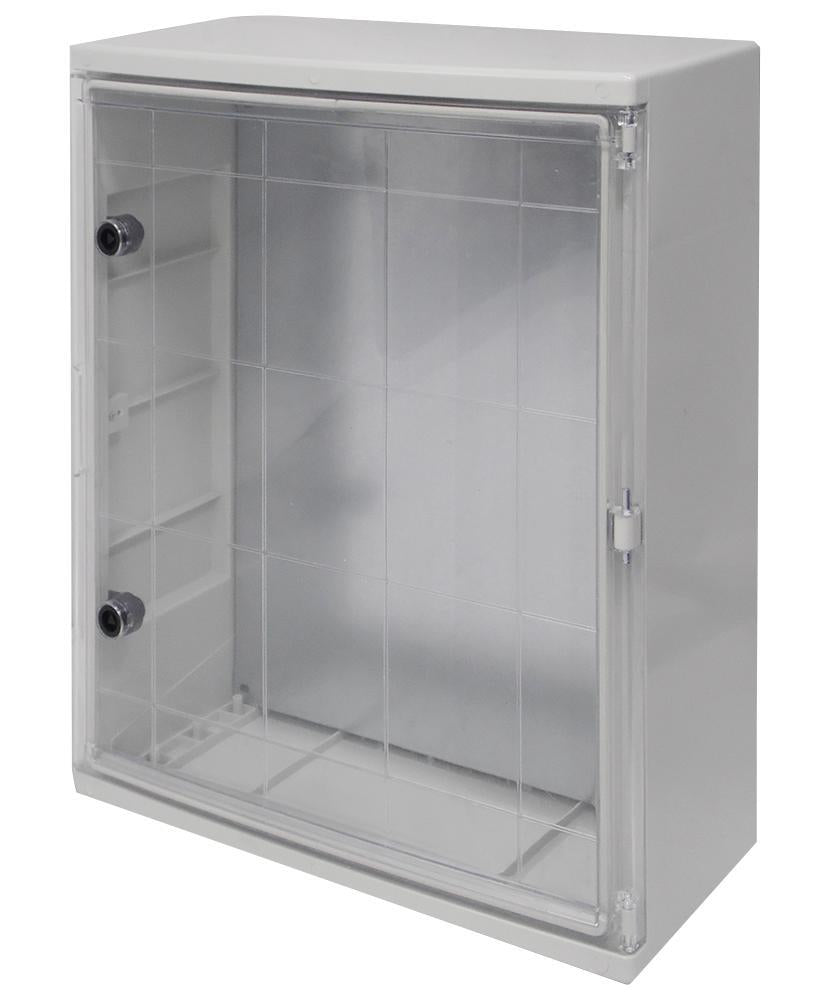 PBE605022C Europa Components Enclosure Wall Mount 600mm 500mm 220mm Abs (Acrylonitrile Butadiene Styrene)