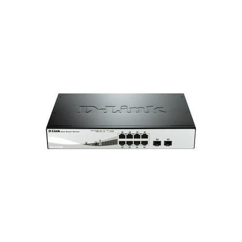 DGS-1210-08P D-Link Switch 8 Port Gigabit Poe Smart 2Xsfp