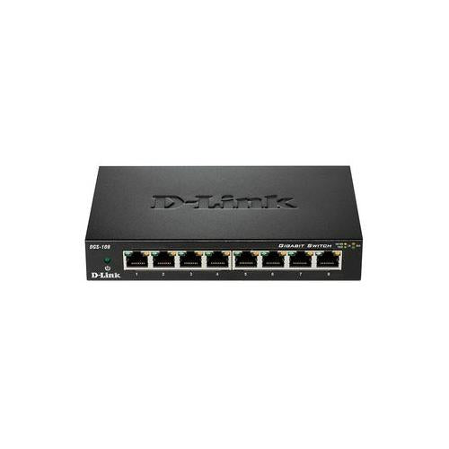 DES-108/B D-Link Switch 8 Port Fast Ethernet Metal