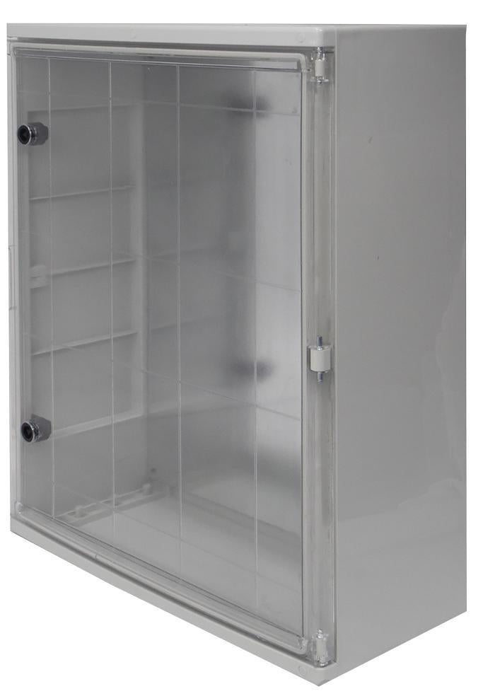 PBE705024C Europa Components Enclosure Wall Mount 700mm 500mm 245mm Abs (Acrylonitrile Butadiene Styrene)