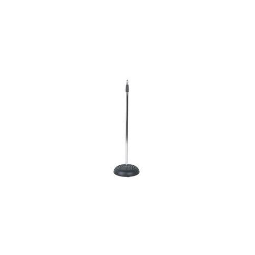 P657A Soundlab Microphone Stand Roundbase Chrome