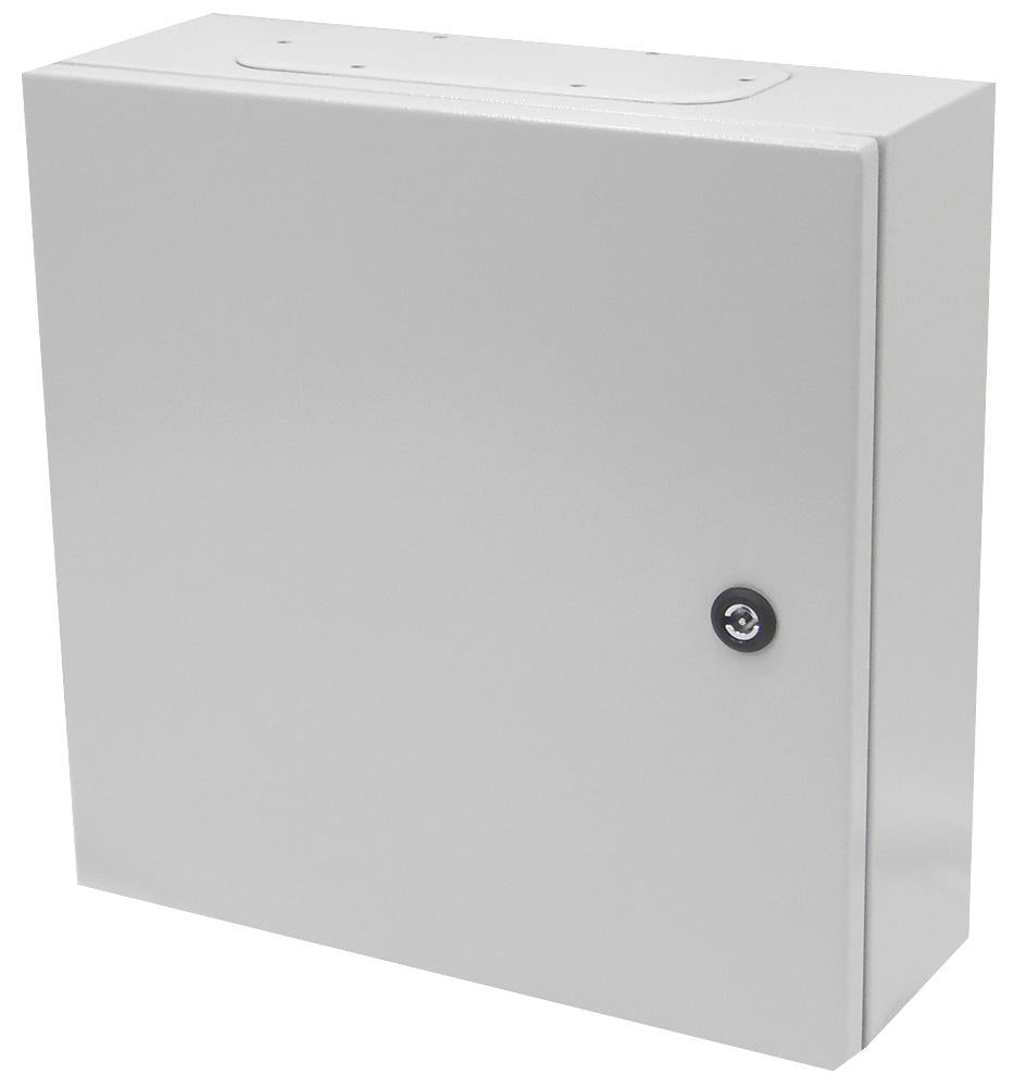 STB404015 Europa Components Enclosure Wall Mount 400mm 400mm 150mm Steel Grey