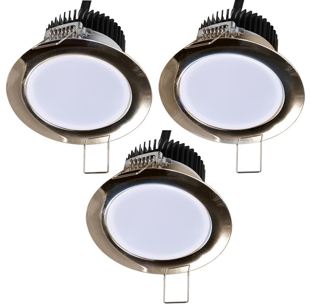 22553 Downlight Led 3 Pack 4.5W Chrome