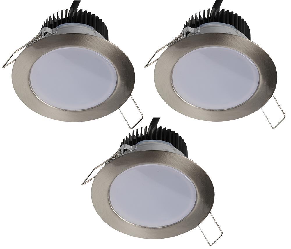49782 Downlight Led 3 Pack 4.5W Br Chrome